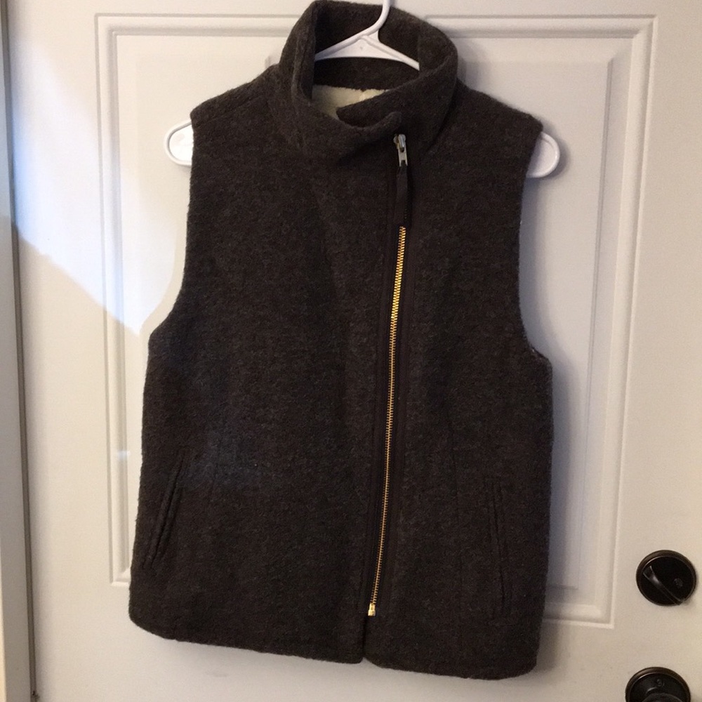 JCrew Factory Moto Vest